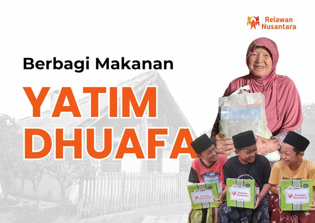 Donasi Makanan  untuk Yatim dan  Dhuafa