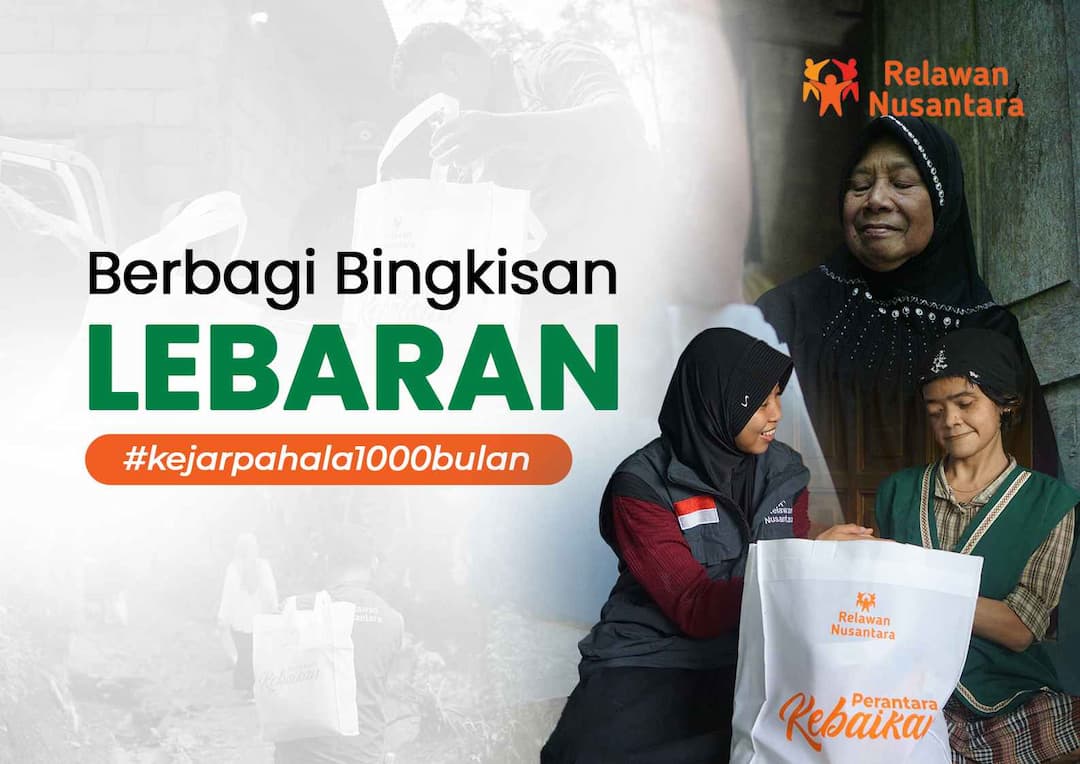 BERBAGI BINGKISAN LEBARAN