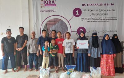 BANTUAN PANGAN UNTUK PENGHAFAL QURAN DI IQRA BRAILE CENTER PONTIANAK