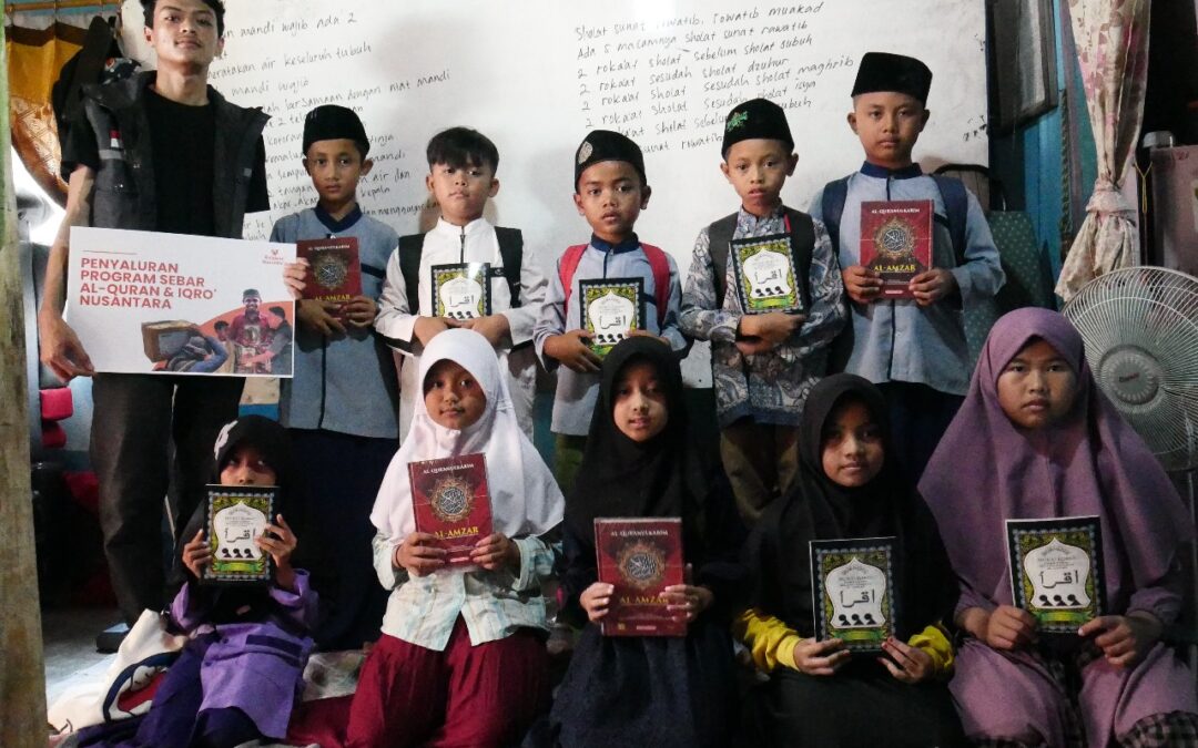 RELAWAN NUSANTARA BERBAGI AL-QURAN DAN IQRO DI KABUPATEN