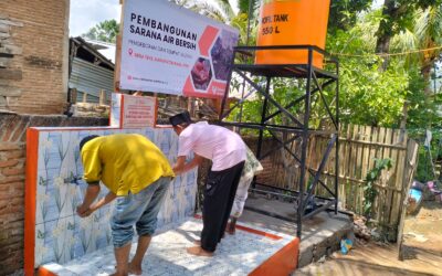 RELAWAN NUSANTARA HADIRKAN SARANA AIR BERSIH UNTUK WARGA DUSUN LEWI II DESA TEKE KECAMATAN PALIBELO KABUPATEN BIMA