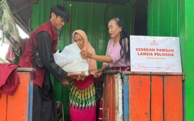 Sedekah Pangan Lansia Pelosok Pulau Sebatik Kabupaten Nunukan Provinsi Kalimantan Utara