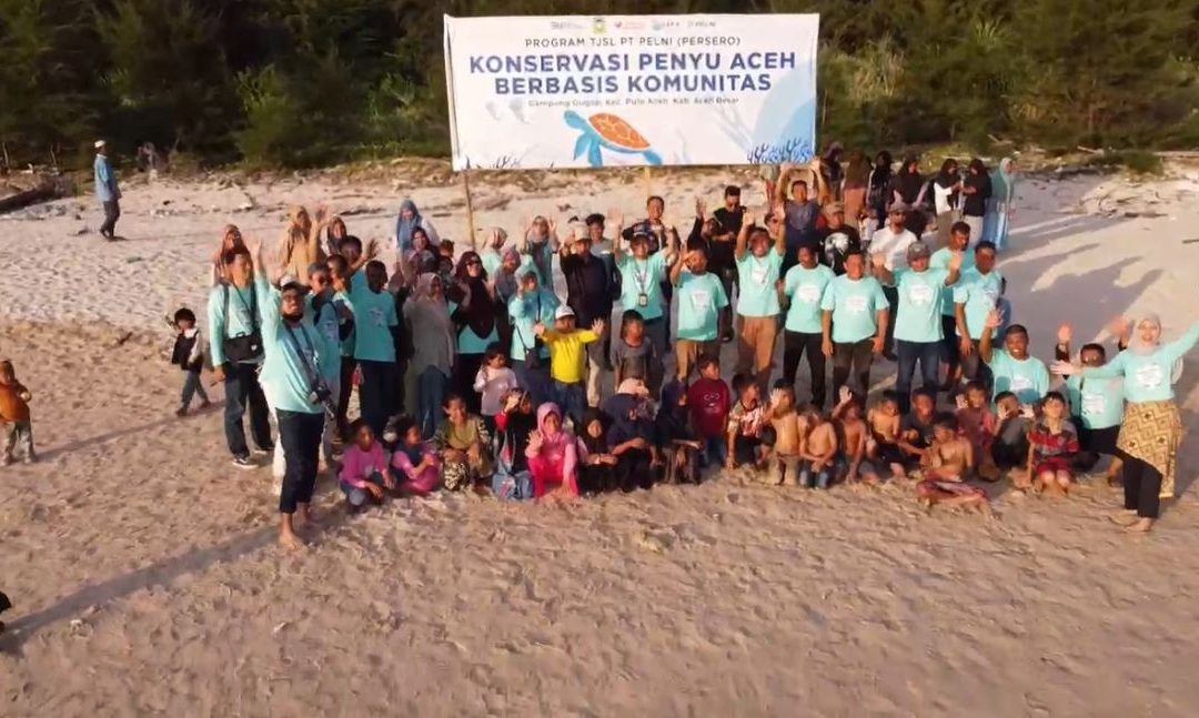 Konservasi Penyu Berbasis Komunitas oleh PT PELNI (Persero) & Relawan Nusantara di Pulo Aceh