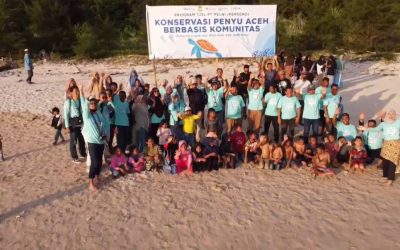 Konservasi Penyu Berbasis Komunitas oleh PT PELNI (Persero) & Relawan Nusantara di Pulo Aceh