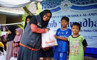 Luaskan Manfaat: Relawan Nusantara Salurkan Fidyah di TPQ Al-Amin