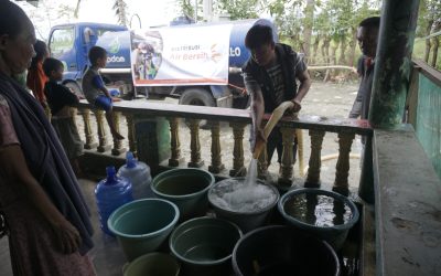 Luaskan Manfaat: Relawan Nusantara Salurkan 20.000 Liter Air Bersih di Kelurahan Kayubulan, Gorontalo