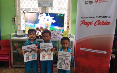 Warna-Warni Menggapai Cita: Anak-anak PAUD Belajar, Bergerak, dan Berbagi di Hari Anak Nasional