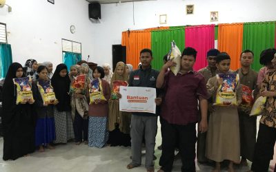 Relawan Nusantara Salurkan Bantuan Beras untuk Santri Tunanetra di Sulawesi Selatan