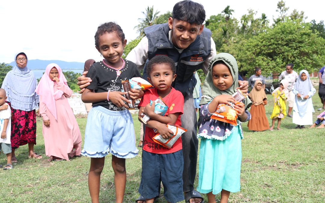 Relawan Nusantara Salurkan Paket Pangan untuk Warga Papua di Abepantai