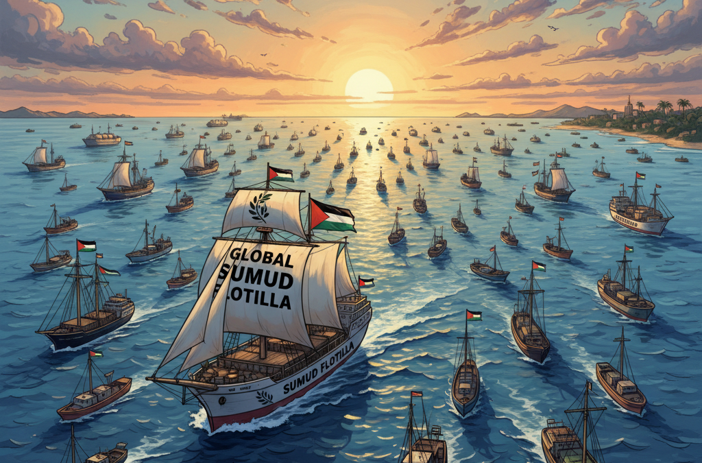 Suara Kemanusiaan dari Indonesia: Mengecam Pembajakan Kapal Global Sumud Flotilla