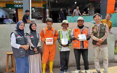 Relawan Nusantara Menghidangkan Kebaikan untuk Para Pejuang Nafkah di Pandeglang