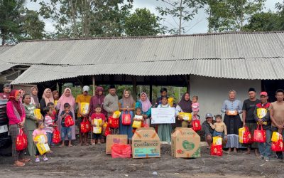PT. PELNI (Persero) bersama Relawan Nusantara Salurkan Bantuan untuk Warga Terdampak Erupsi Semeru