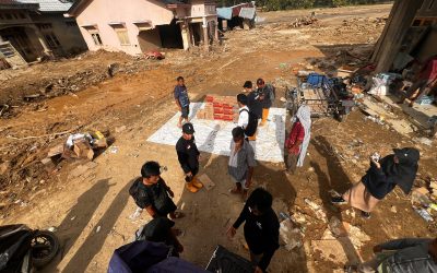 Kepedulian Carats Bersama Kita Bisa dan Relawan Nusantara Hadirkan Harapan bagi Penyintas Bencana di Desa Garoga, Tapanuli Selatan