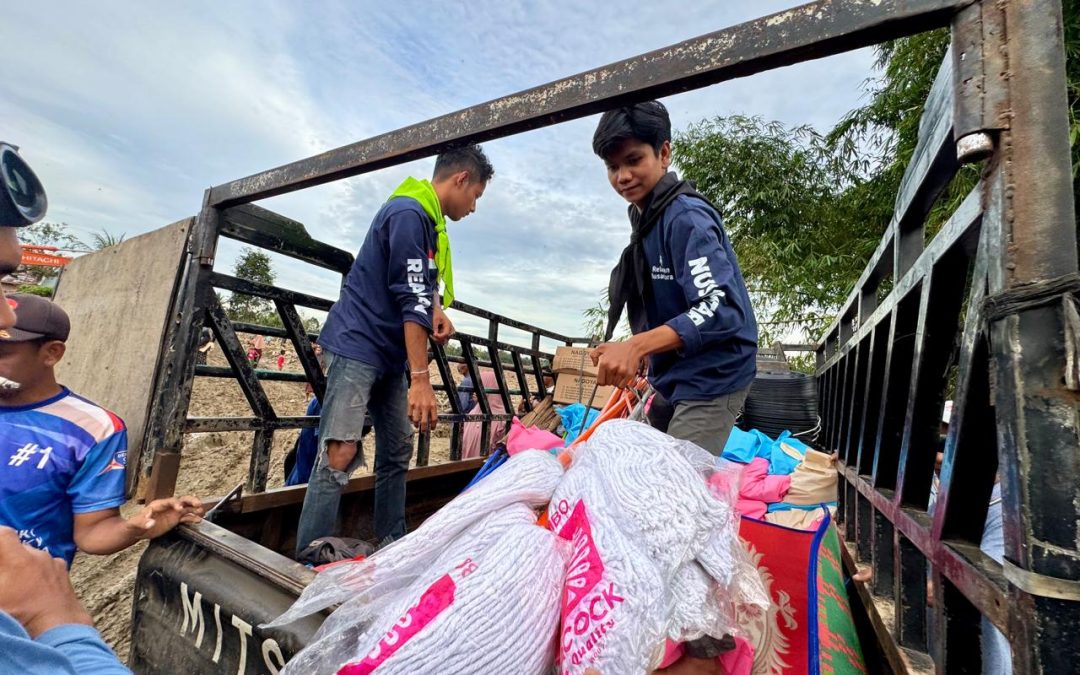 Bantuan Kemanusiaan Vindes dan Kitabisa.com Hadir di Aceh Utara, Relawan Nusantara Dampingi Warga Gedumbak