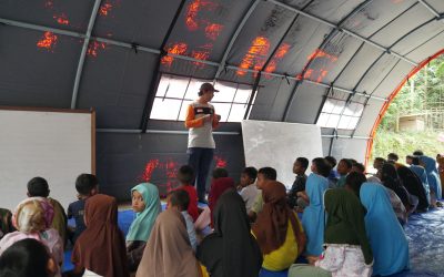 Menjaga Mimpi Anak Aceh Timur, Relawan Nusantara Hadirkan Perlengkapan Belajar