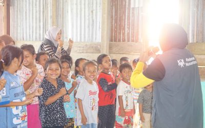 Pulihkan Senyum Anak di Dusun Sukamaju Aceh Tamiang, Relawan Nusantara Gelar Layanan Dukungan Psikososial Pascabencana