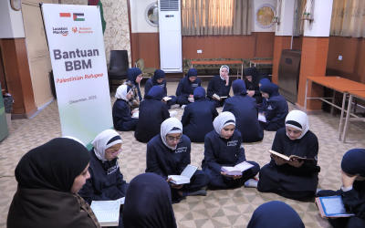 Relawan Nusantara Salurkan Bantuan Bahan Pemanas Mazut untuk Penerangan Kamp Pengungsi Palestina di Lebanon