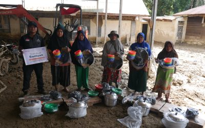 Merawat Harapan Pascabencana: Relawan Nusantara Salurkan Perlengkapan Dapur dan Hygiene Kit untuk Warga Aceh Tamiang