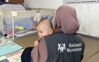 Event Bandung Biru 14K Bersama Relawan Nusantara Salurkan Bantuan untuk 16 Bayi di Panti Bayi Asuh ABI Rancaekek