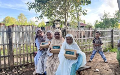 Amanah Ratusan Paket Fidyah Hadirkan Senyum Berbuka di Gudang Arang, Merauke, Prov. Papua Selatan