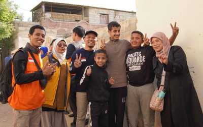 Konsorsium Kebaikan Indonesia Salurkan Bantuan Kemanusiaan di Camp Perbatasan Tepi Barat