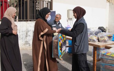 Alhamdulillah, Bantuan Kemanusiaan Palestina dari Masyarakat Indonesia Hadir di Kamp Jabal Nadzif