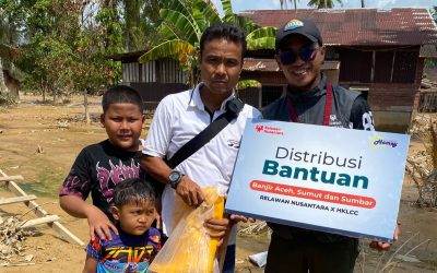 HKLCC dan Relawan Nusantara Salurkan Bantuan untuk Penyintas Banjir Bandang di Padang, Sumatera Barat