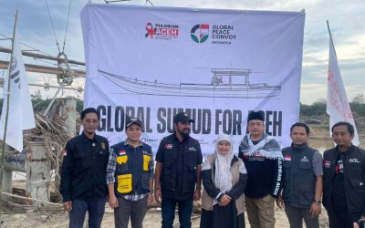 Global Peace Convoy Indonesia Serahkan Kapal untuk Korban Bencana Aceh Timur, Hadirkan Harapan dari Hulu hingga Gaza