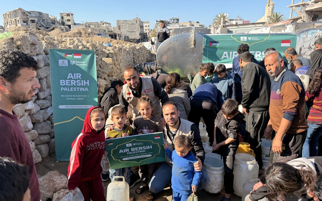 Bantuan Air Bersih untuk Palestina: Harapan Mengalir dari Indonesia untuk Saudara Kita Disana