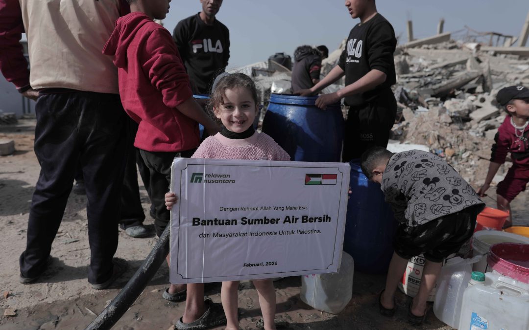 Sumur Air untuk Gaza Utara: Menghadirkan Akses Air Bersih di Tengah Krisis Kemanusiaan