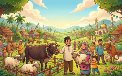 Qurban 1/7 Sapi atau 1 Domba: Memilih yang Lebih Baik atau yang Lebih Berdampak?