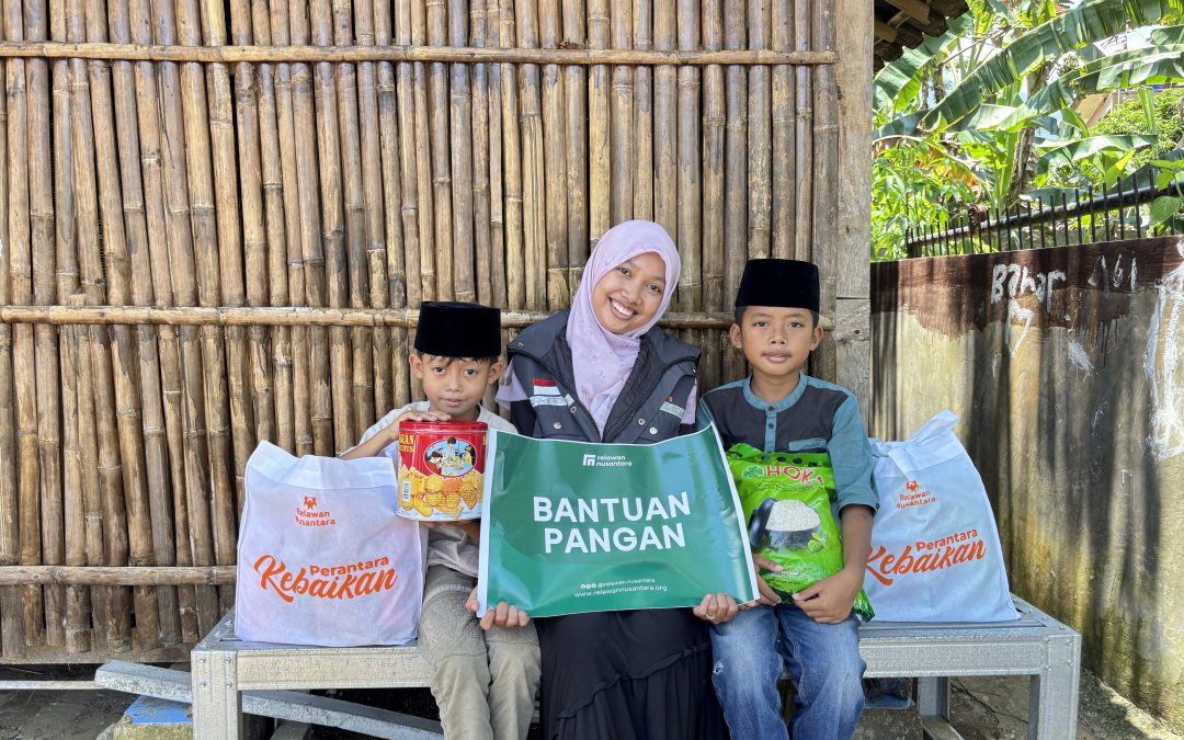 Relawan Nusantara Salurkan Bantuan Pangan di Pandeglang untuk 50 Keluarga Prasejahtera