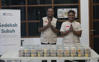 Sedekah Subuh Relawan Nusantara: Hadirkan Kehangatan dan Kebahagiaan di Masjid Fathul Ummah