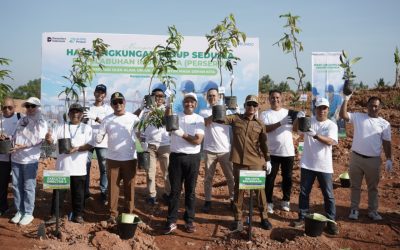 Pelindo Regional 3 dan Relawan Nusantara Tanam 2.500 Pohon di Banjarmasin, Wujud Nyata Kepedulian Lingkungan Hidup
