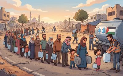 Krisis Air di Gaza: Kisah Pilu Warga Palestina Bertahan Hidup