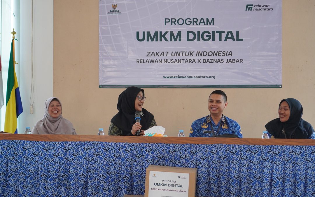 UMKM Digital: Relawan Nusantara dan BAZNAS Jabar Perkuat Kemandirian Pelaku Usaha Mikro di Era Digital