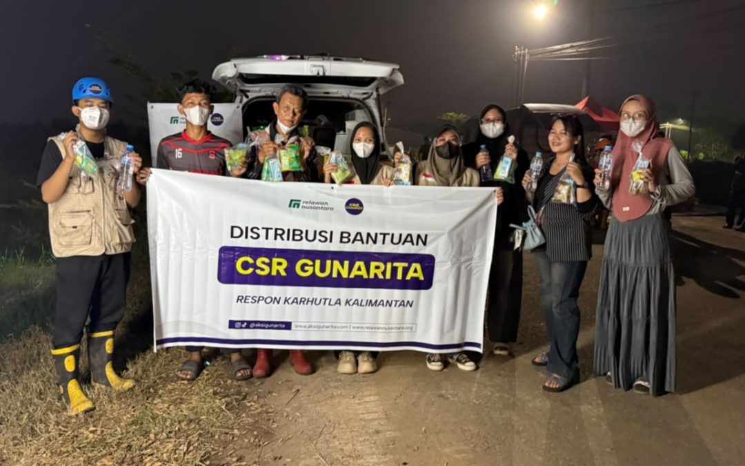 CSR GunaRita Salurkan Bantuan untuk Respon Karhutla Kalimantan Barat melalui Relawan Nusantara