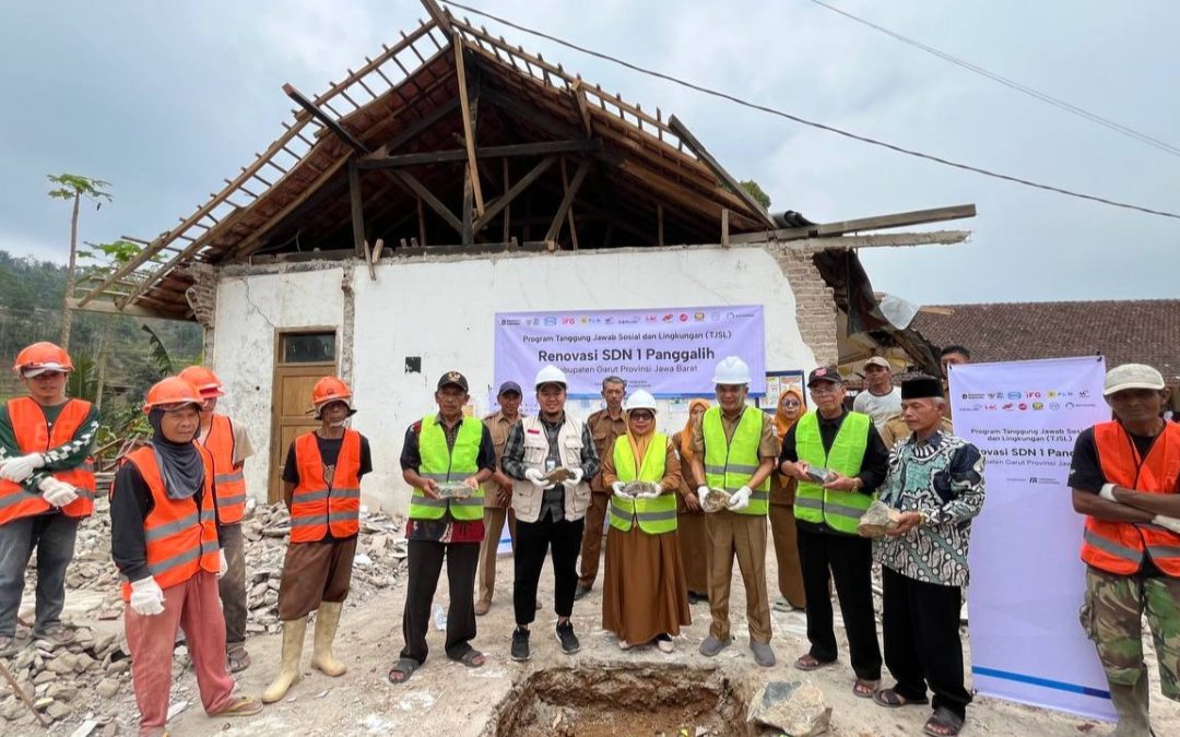Kolaborasi 11 BUMN dan Danantara Indonesia Mulai Renovasi SDN 1 Panggalih, Garut