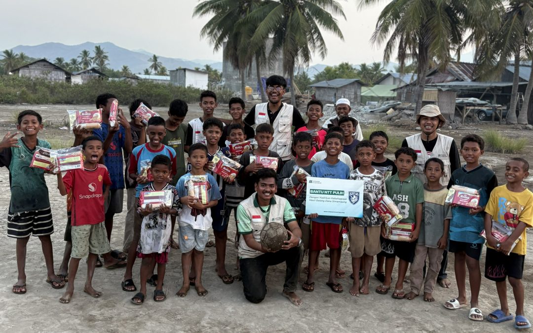 Simamaung Peduli Gempa NTT: Salurkan Air Bersih, PMT, dan Layanan Psikososial di Nagekeo